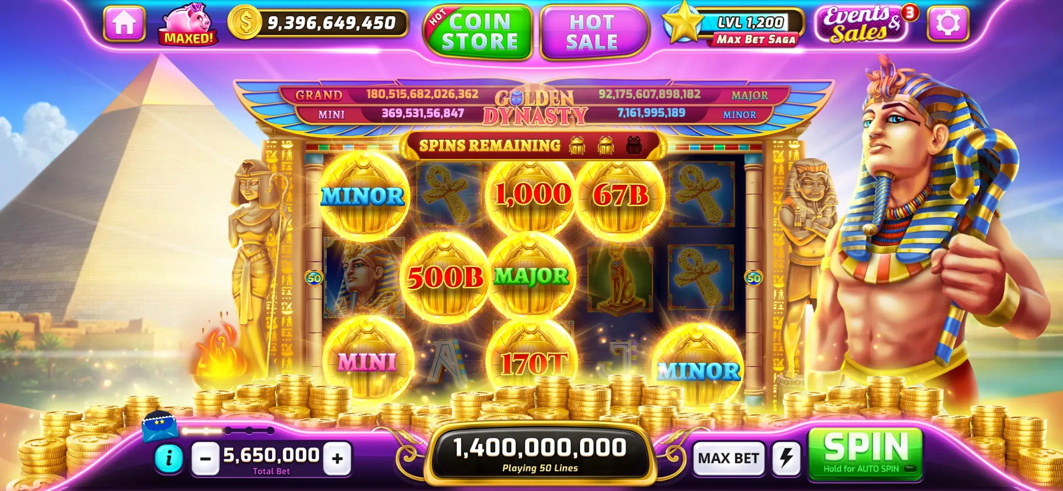 Ảnh chụp màn hình của Baba Wild Slots