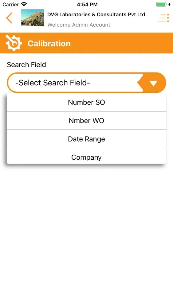 CAL LIMS Screenshots