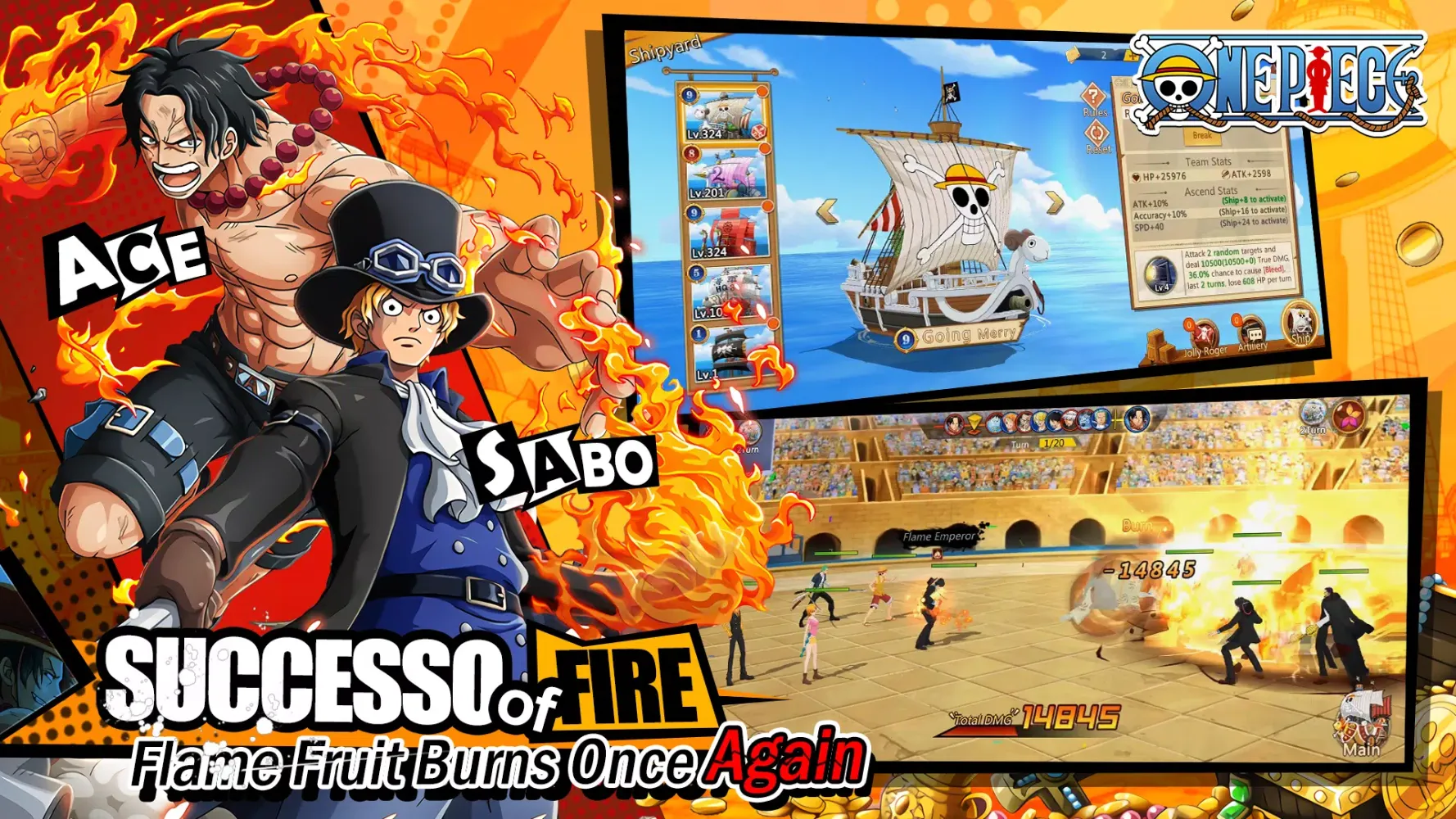 ภาพหน้าจอของ OP:Adventure of Pirates