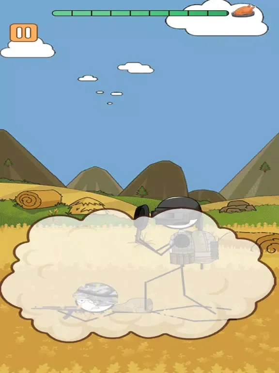 Capturas de tela do 火柴人逃亡日记 iPad 