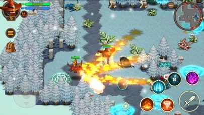 Capturas de tela do Mushroom Knight