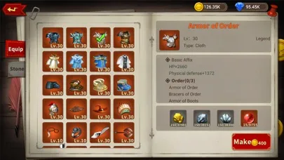Capturas de tela do Mushroom Knight