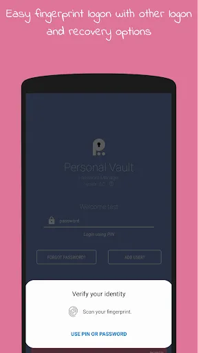 Personal Vault PRO Screenshots