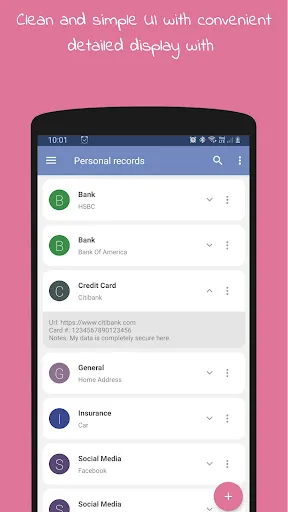 Personal Vault PRO Screenshots