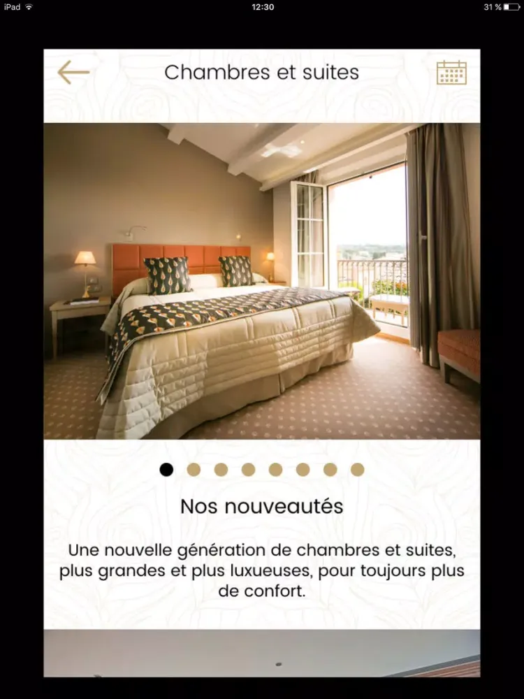 Capturas de tela do Hôtel Byblos - Palace Saint-Tropez iPad 