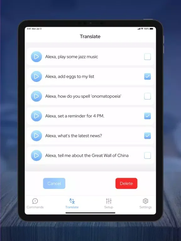 Alexa - Smart Voice Commands iPad  Screenshots