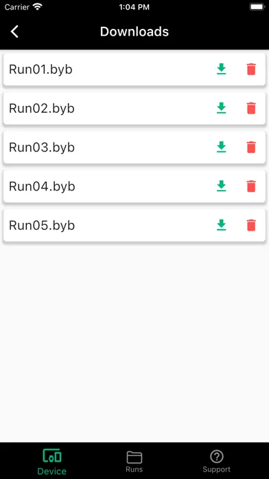 Screenshot di BYB Telemetry