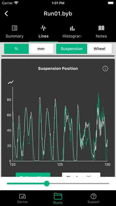 Screenshot di BYB Telemetry