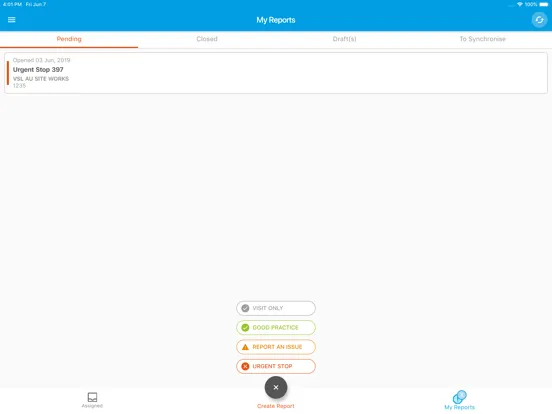 Zrzuty ekranu BYCN Vigilance iPad 