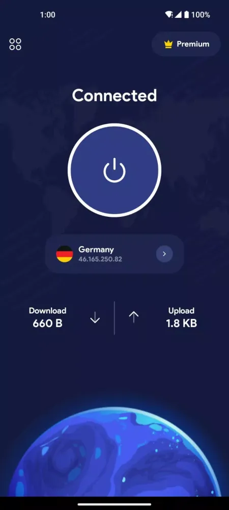Capturas de tela do BYCOM VPN
