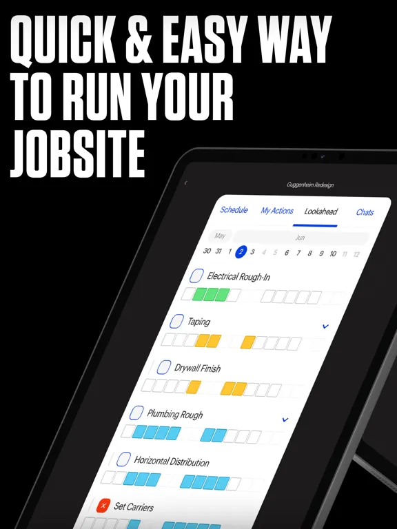 Crews by Core - Construction iPad  Ekran Görüntüleri