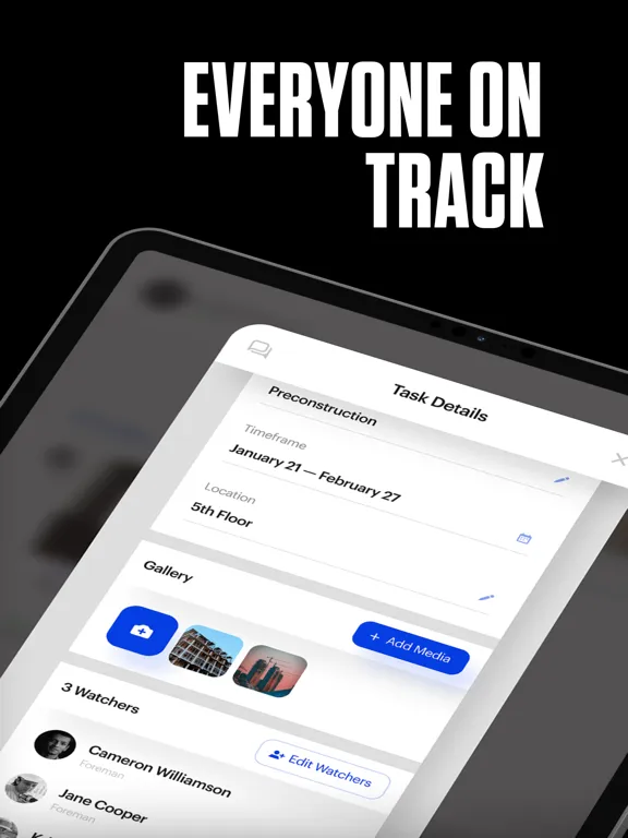 Crews by Core - Construction iPad  Ekran Görüntüleri