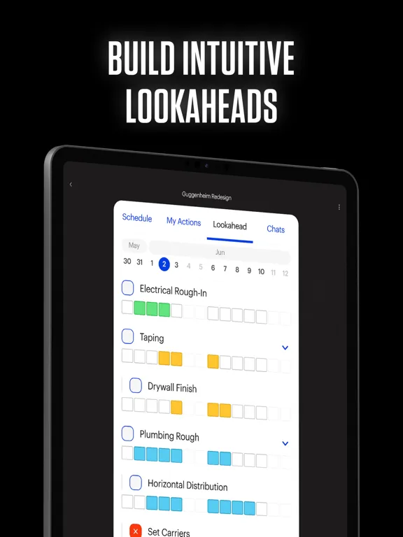 Crews by Core - Construction iPad  Ekran Görüntüleri