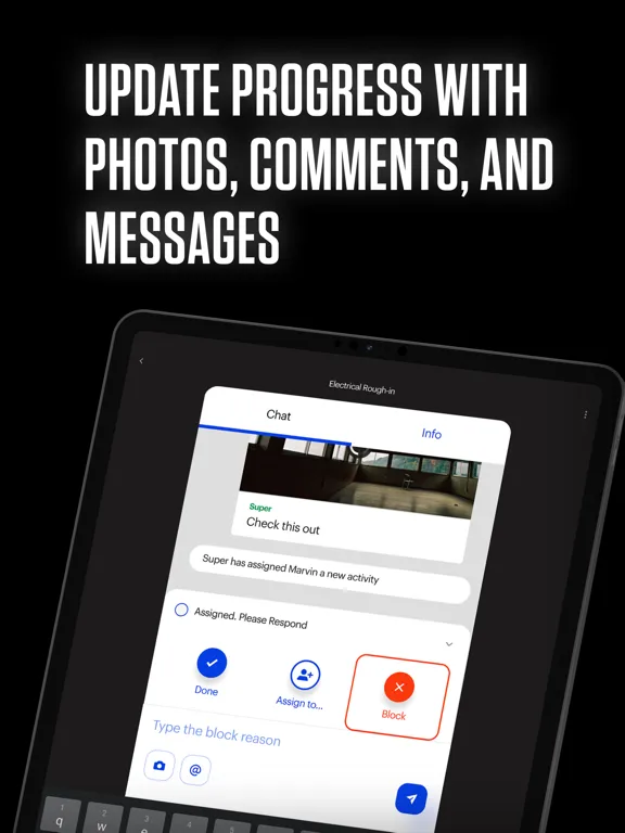 Crews by Core - Construction iPad  Ekran Görüntüleri