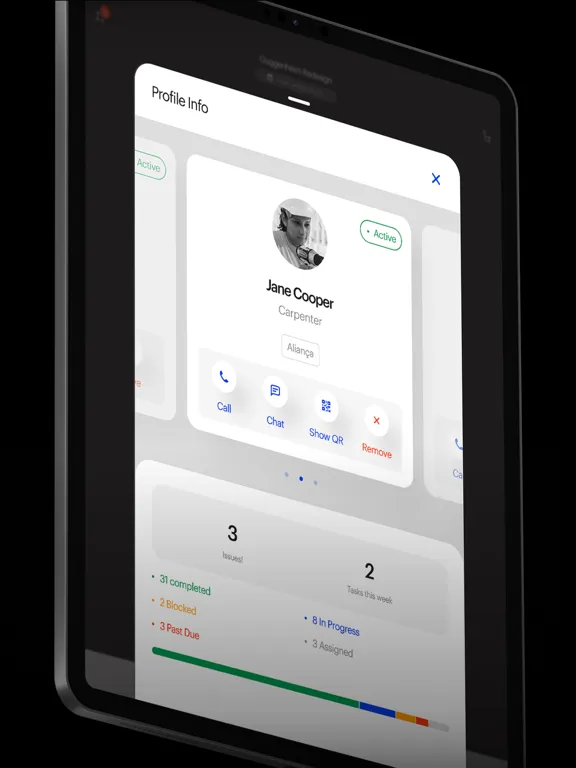 Crews by Core - Construction iPad  Ekran Görüntüleri