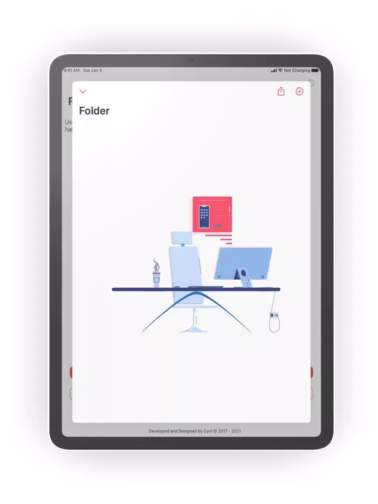 FileStorks iPad  Screenshots