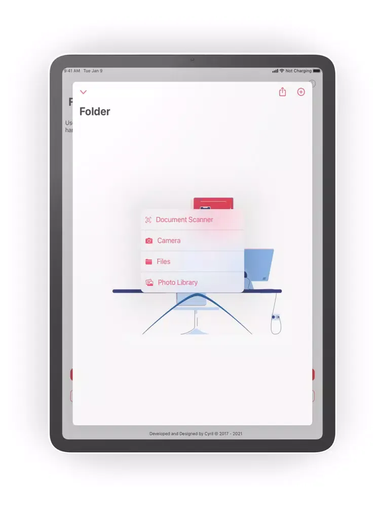 FileStorks iPad  Screenshots