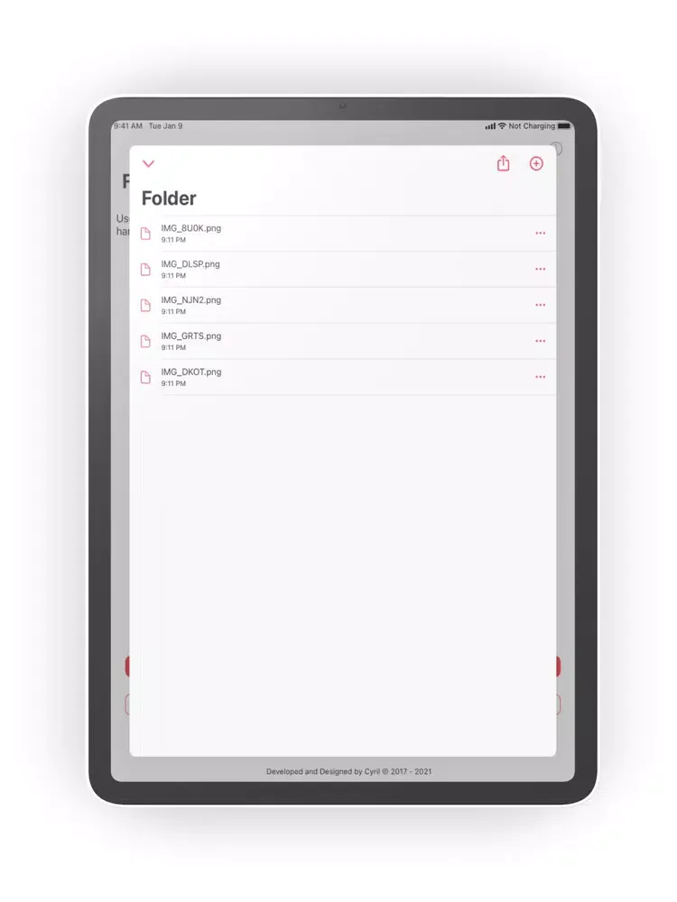 FileStorks iPad  Screenshots