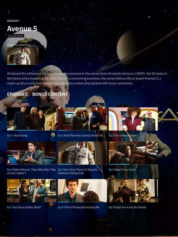 Скриншоты HBO FYC iPad 