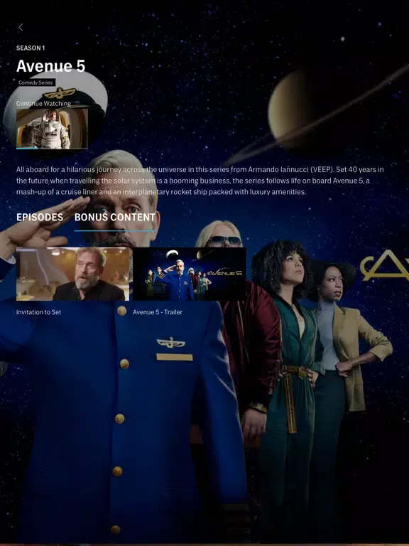 Скриншоты HBO FYC iPad 