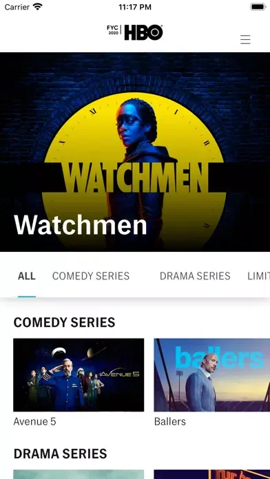 Скриншоты HBO FYC