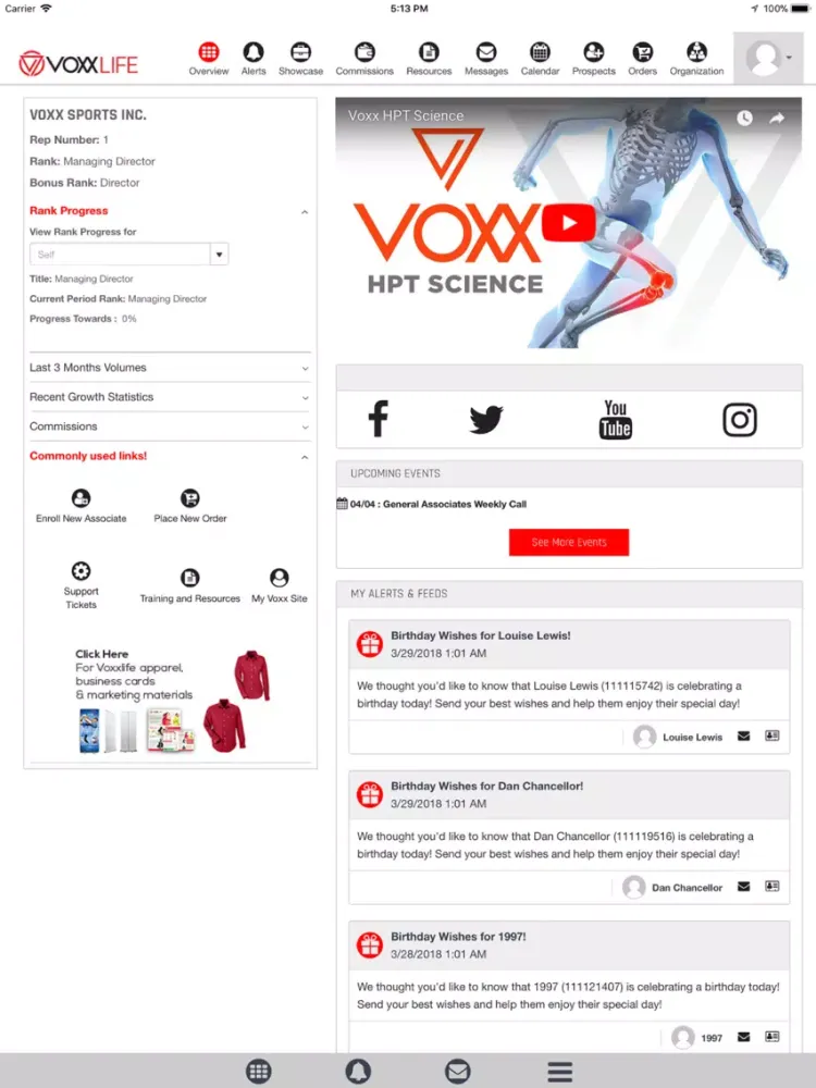 mi VoxxLife iPad 应用截图