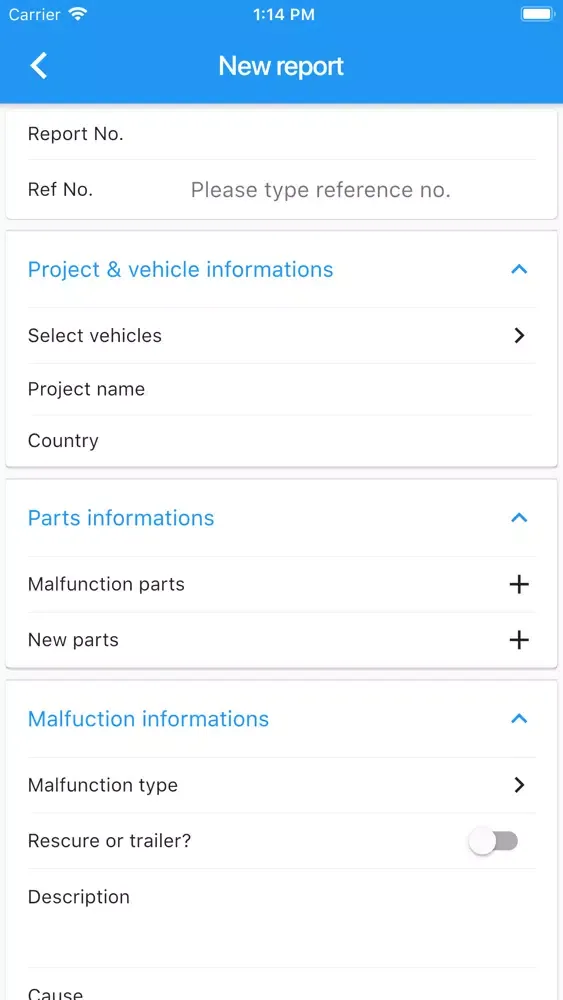 Скриншоты BYD Service