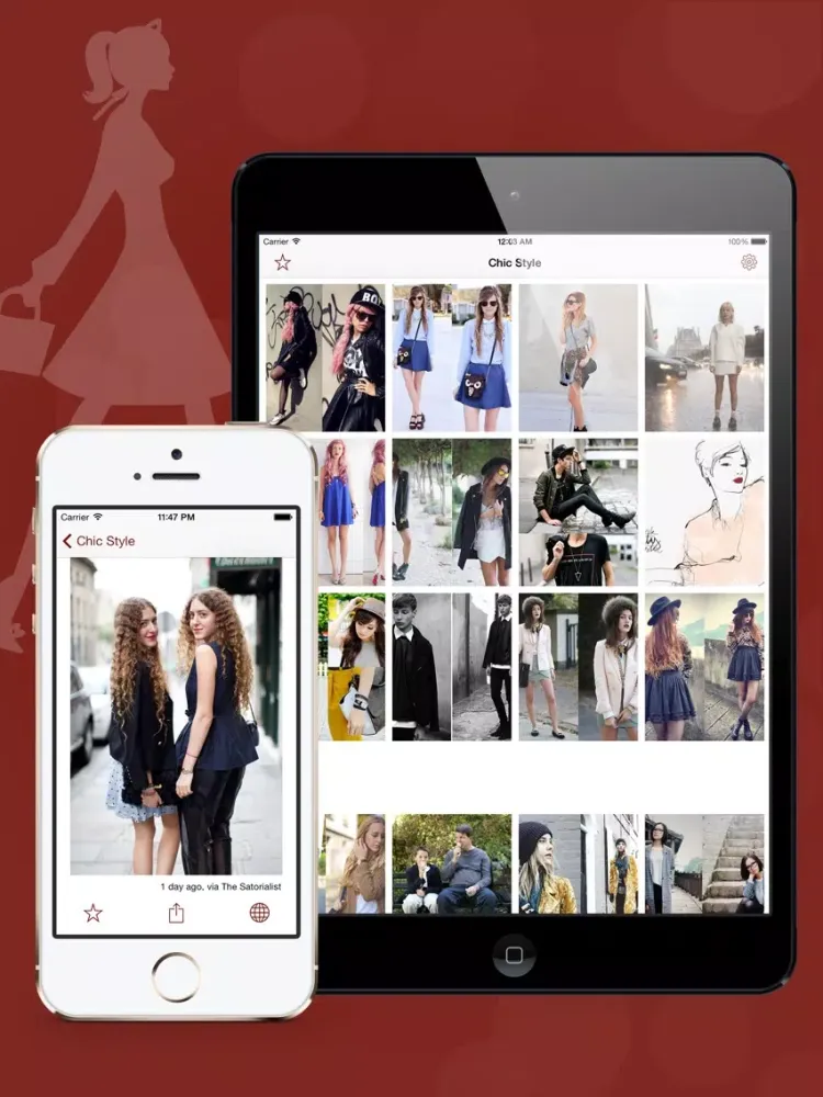 Chic Style - Fashion feed iPad  Ekran Görüntüleri