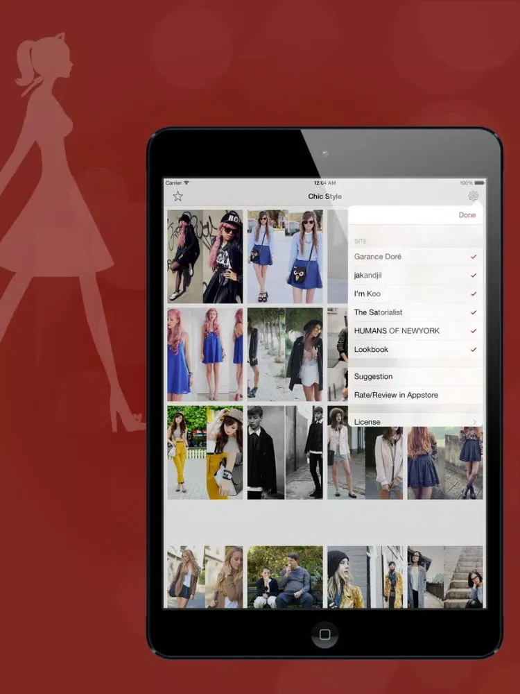 Chic Style - Fashion feed iPad  Ekran Görüntüleri