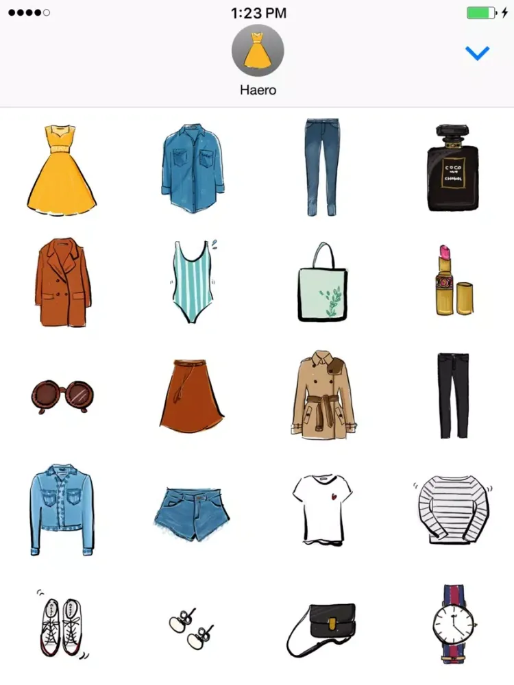 صور haero Fashion Stickers iPad 