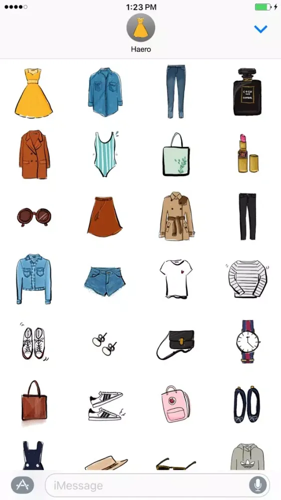 صور haero Fashion Stickers