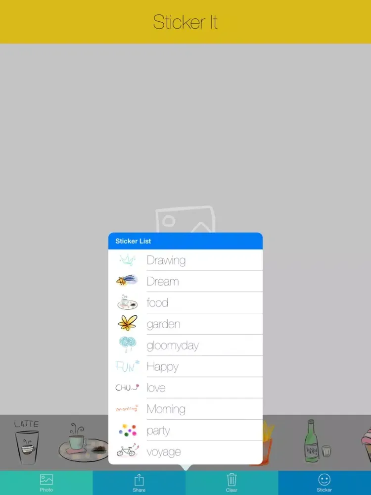 Sticker It iPad 應用截圖
