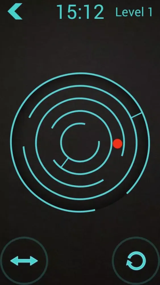 Capturas de tela do Beat Maze