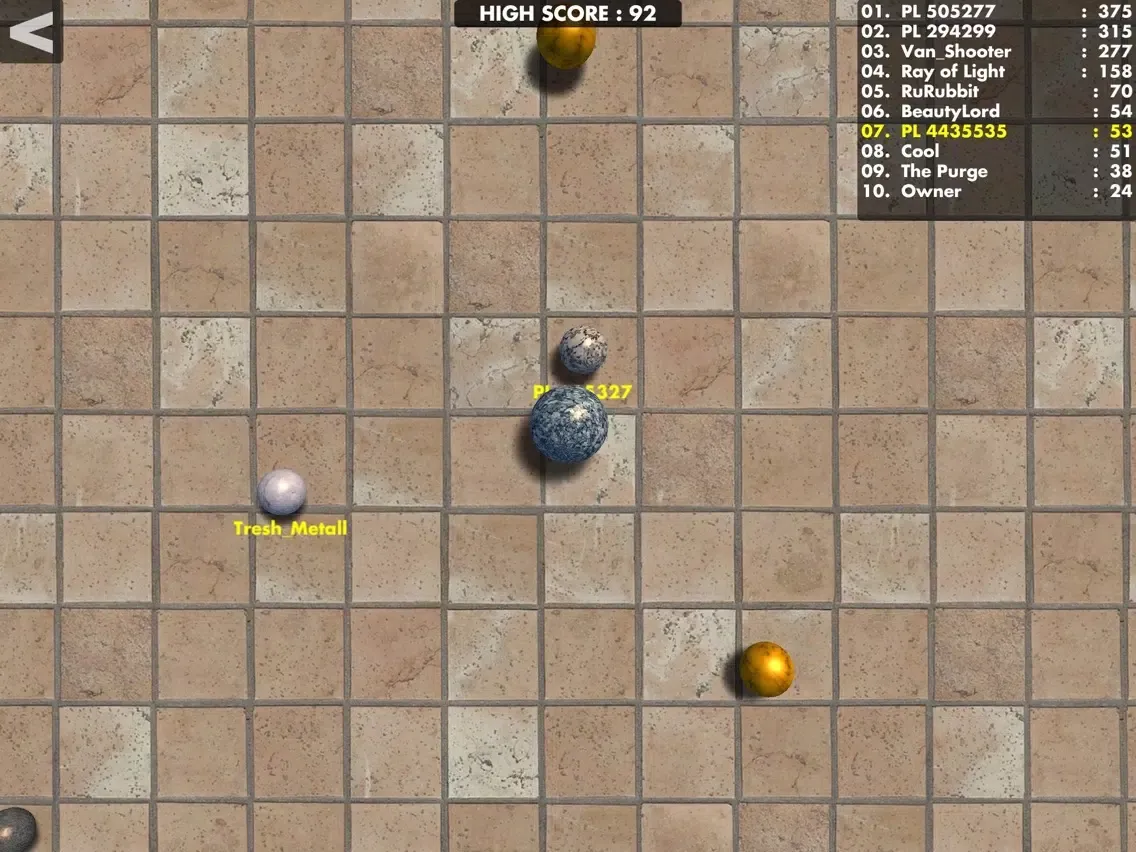 The Marble Battle iPad  스크린샷