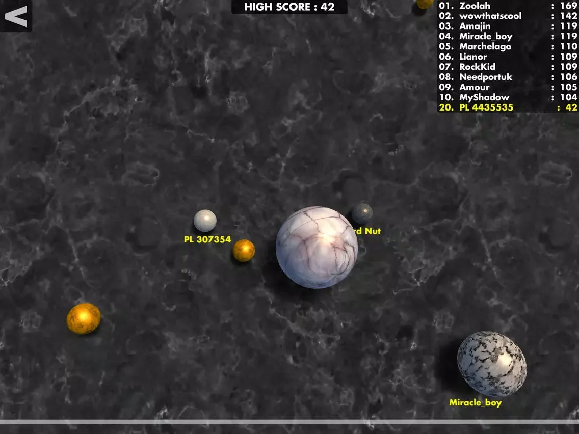 The Marble Battle iPad  스크린샷