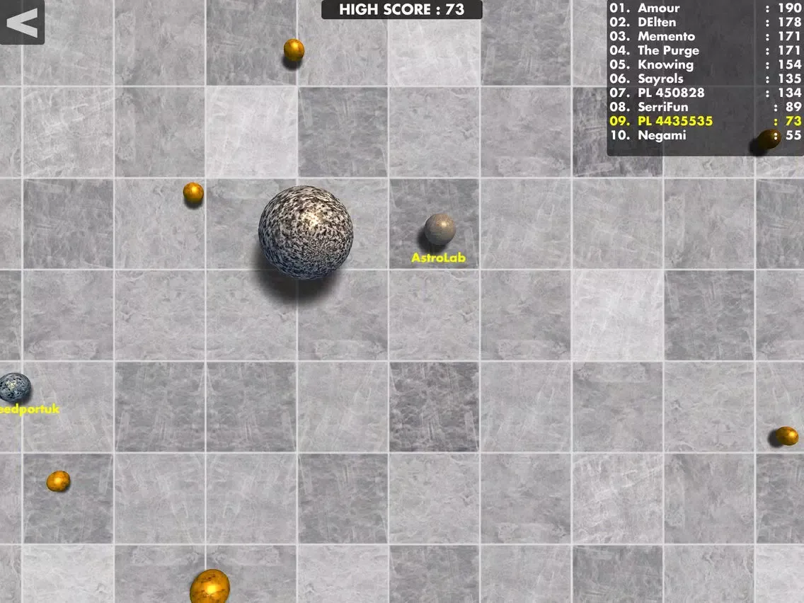 The Marble Battle iPad  스크린샷