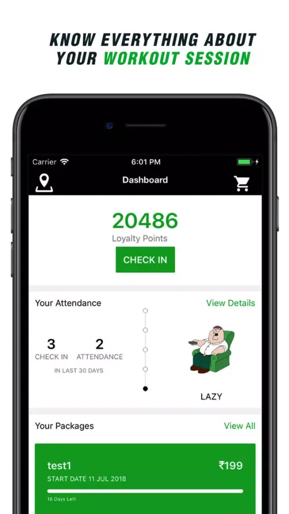 Beacon Fitness应用截图