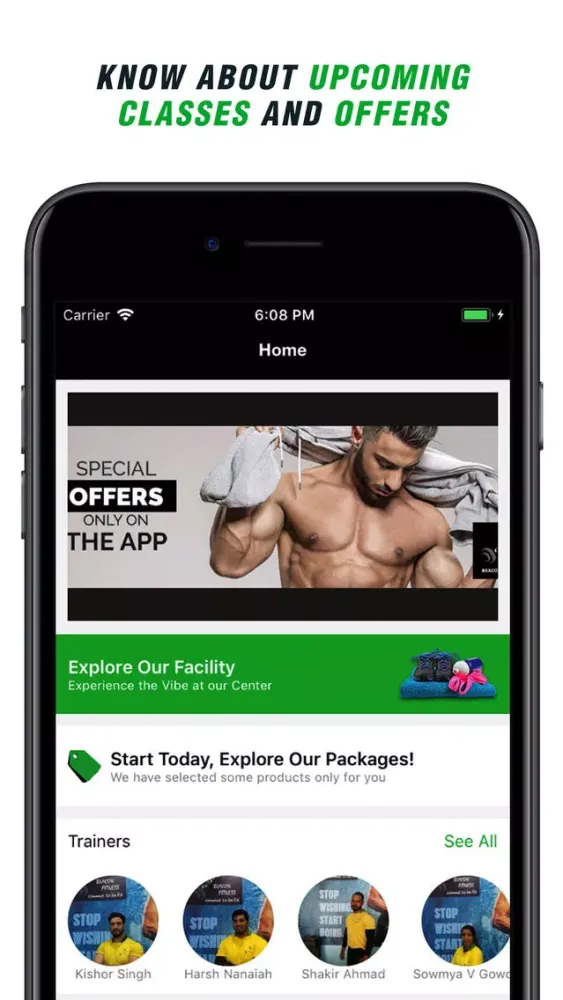 Beacon Fitness应用截图