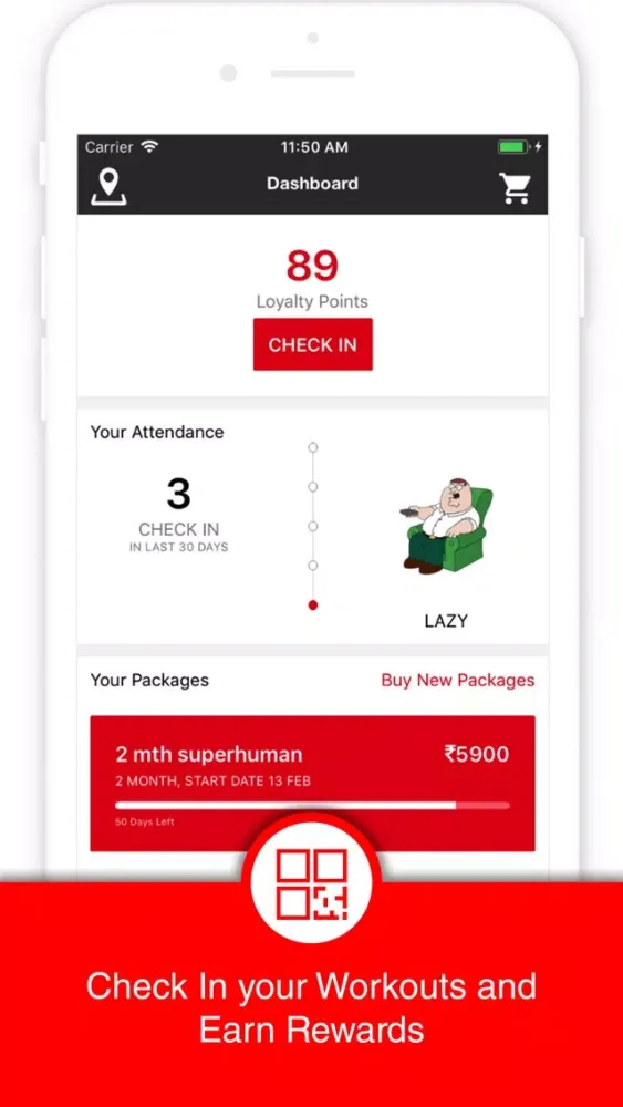 Superhuman Gym - Fitness, MMA 스크린샷