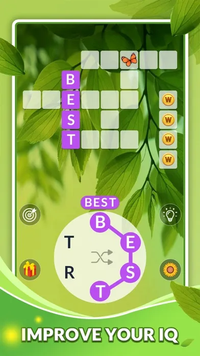 Captures d'écran de WordTrip: Connect Crossword