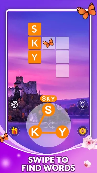 Captures d'écran de WordTrip: Connect Crossword