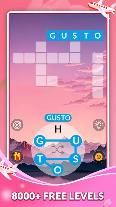 Captures d'écran de WordTrip: Connect Crossword