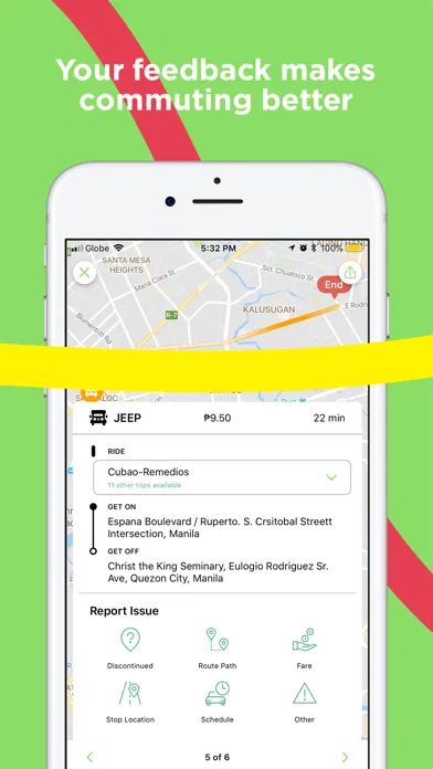 Screenshot di Sakay.ph – Commute Directions