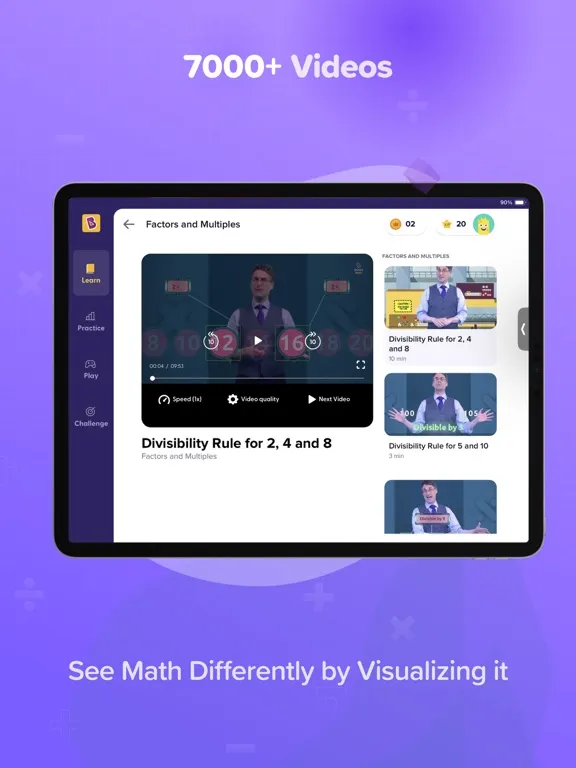 Byju’s Math: Grade 1-8 iPad  Ekran Görüntüleri