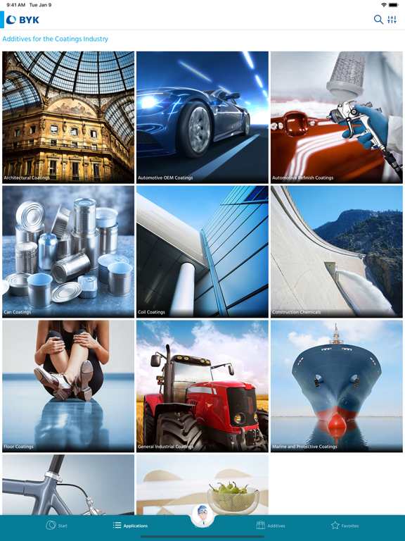 BYK Additive Guide iPad  Screenshots