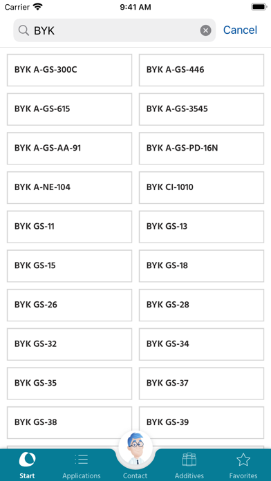 BYK Additive Guide Screenshots