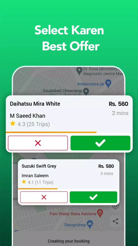 Bykea: Rides & Delivery App Screenshots