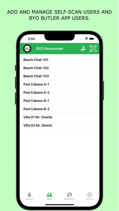 BYO Responder スクリーンショット