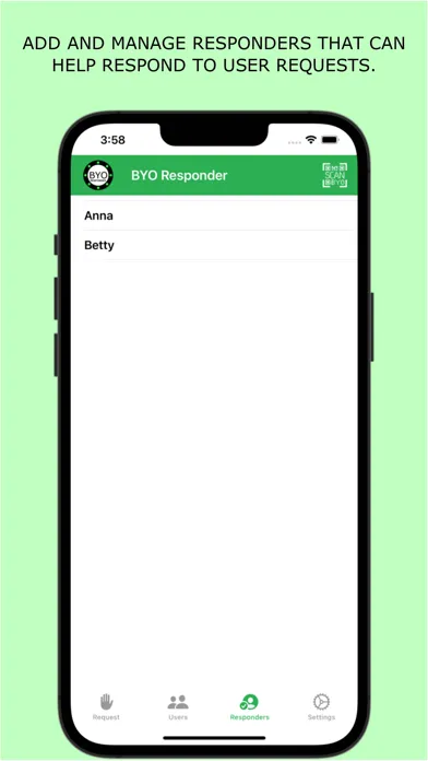 BYO Responder スクリーンショット