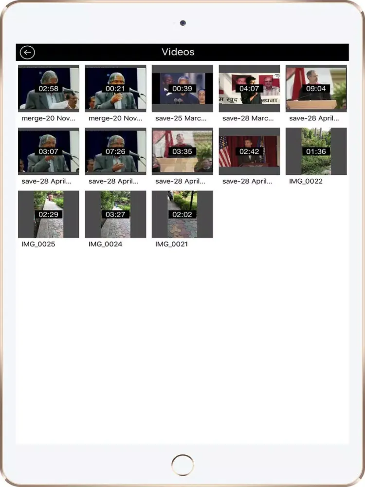 Скриншоты MXHD Player for iPhone/iPad iPad 